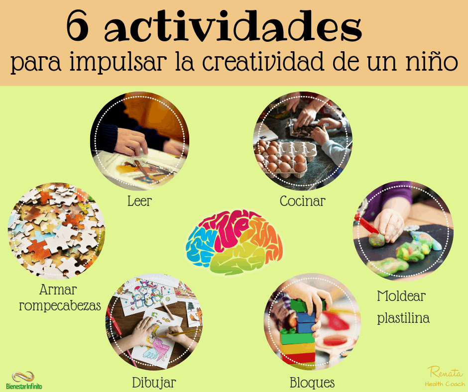 6 Actividades para impulsar la creatividad de un niño