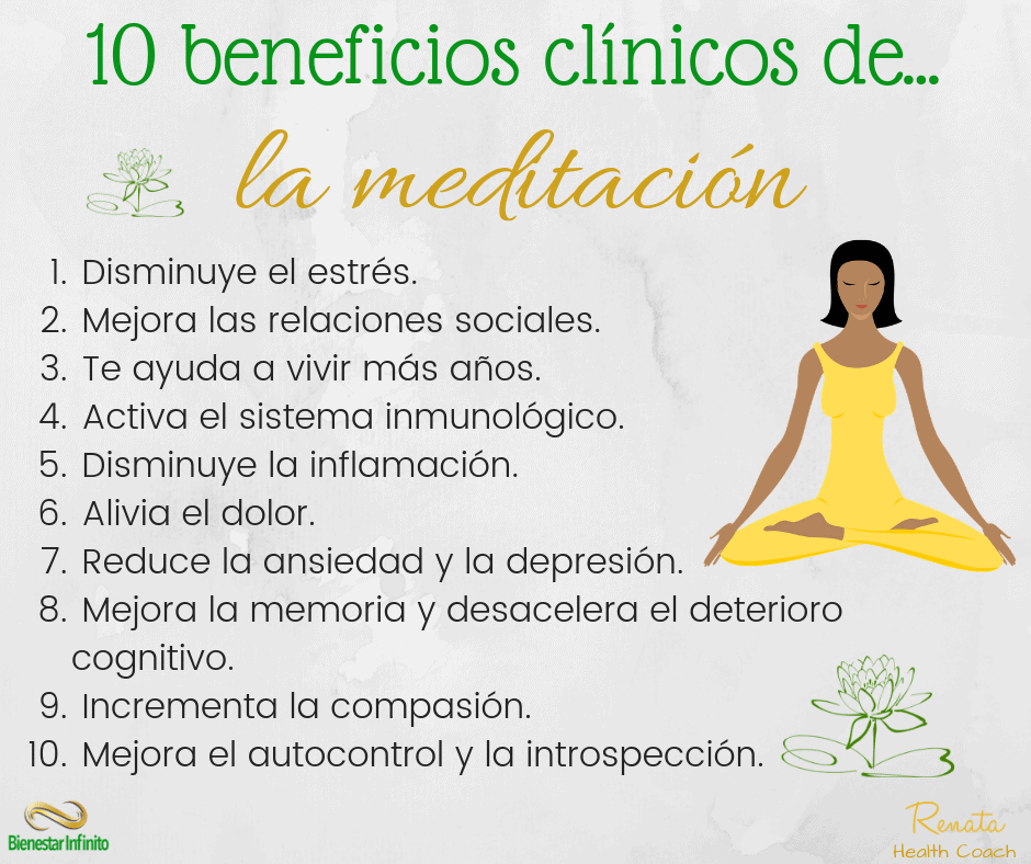 10 beneficios clínicos de la meditación