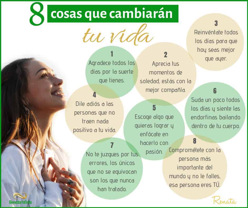 8 Cosas que cambiarán tu vida