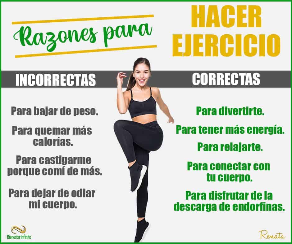 ¡Haz ejercicio!